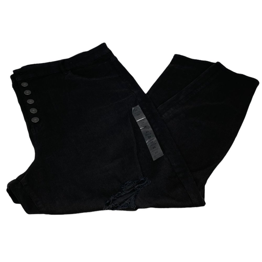 American Eagle Outfitters Next level Stretch Ripped Jeggings Size 24 Regular